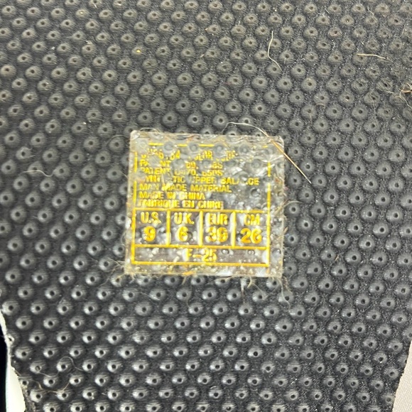 Skechers Somethin' Else Platform Thong Wedge Sandals Black Size 9 - Picture 13 of 15